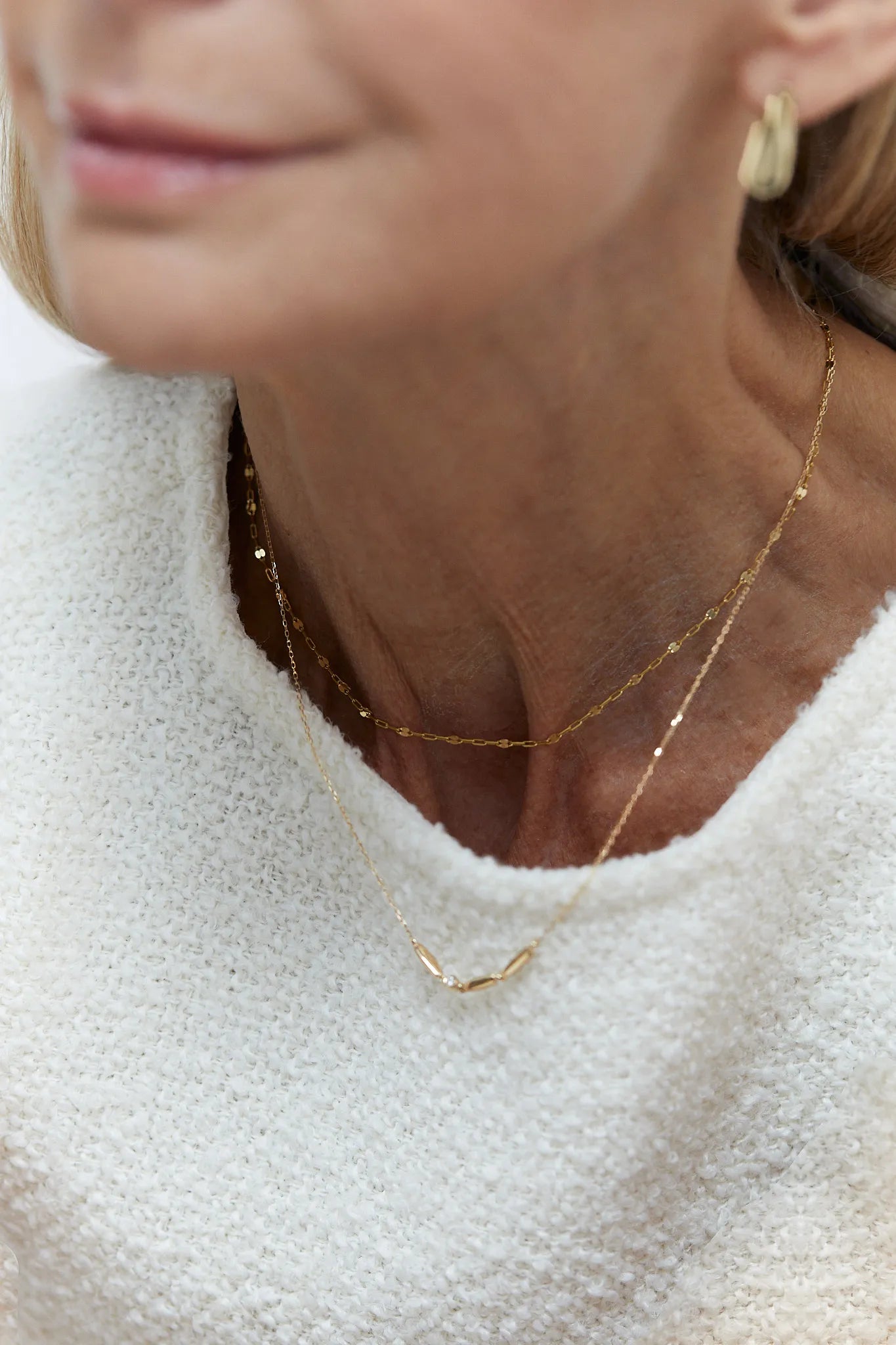 Naszyjnik złoty Cube N°4 - BELLER: Official Online Store & Luxury Jewelry Atelier
