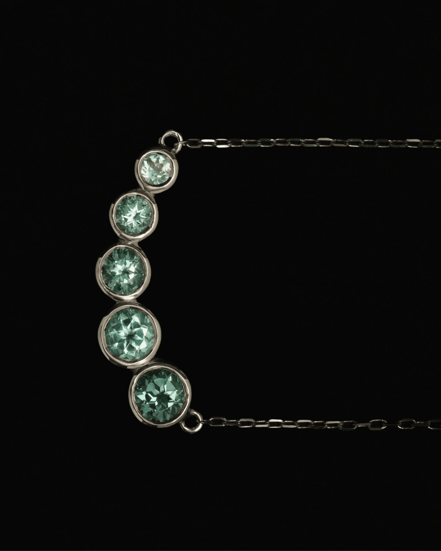 Naszyjnik złoty z szafirami B One N°8 - BELLER: Official Online Store & Luxury Jewelry Atelier