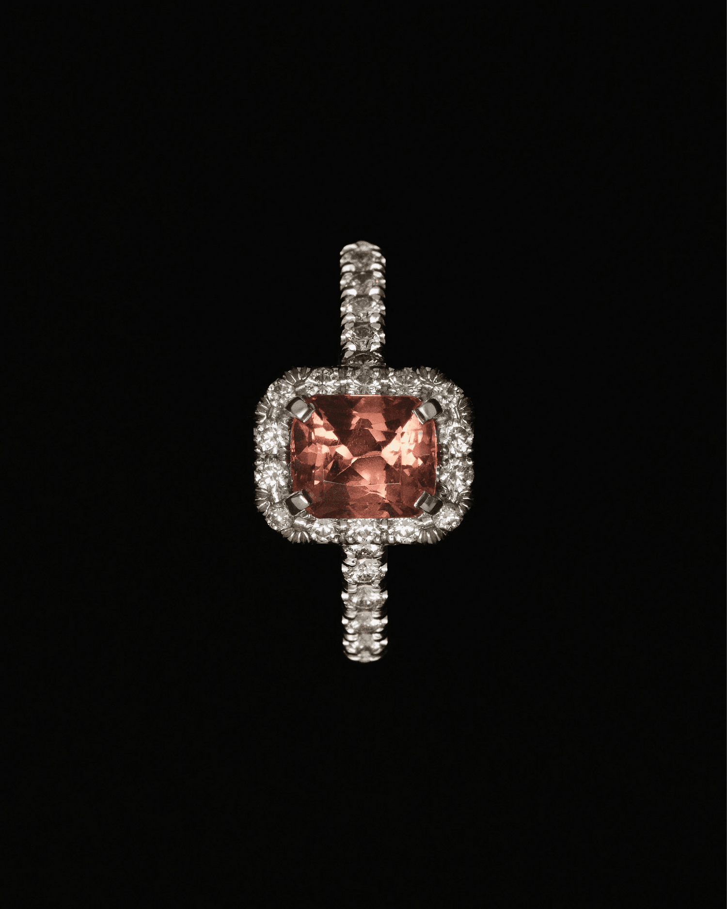 Pierścionek złoty z turmalinem i brylantami B One N°2 - BELLER: Official Online Store & Luxury Jewelry Atelier
