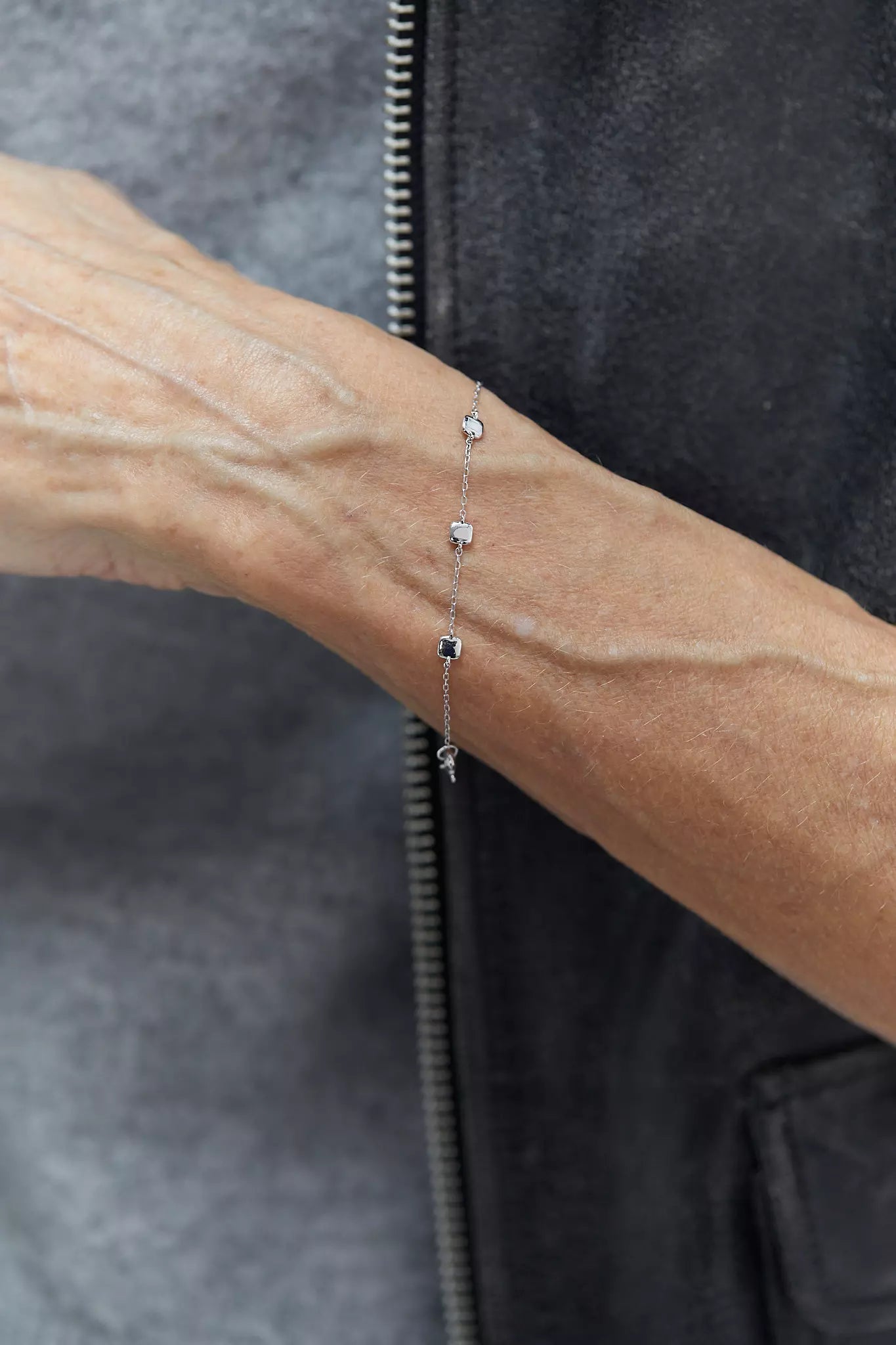 Bransoletka srebrna Cube N°6 - BELLER: Official Online Store & Luxury Jewelry Atelier