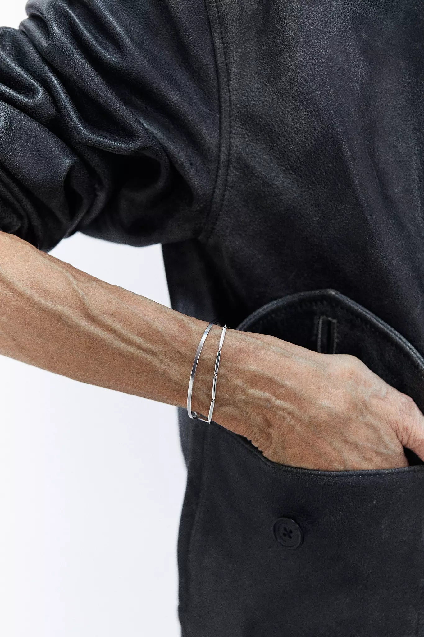Bransoletka srebrna Cube N°4 - BELLER: Official Online Store & Luxury Jewelry Atelier