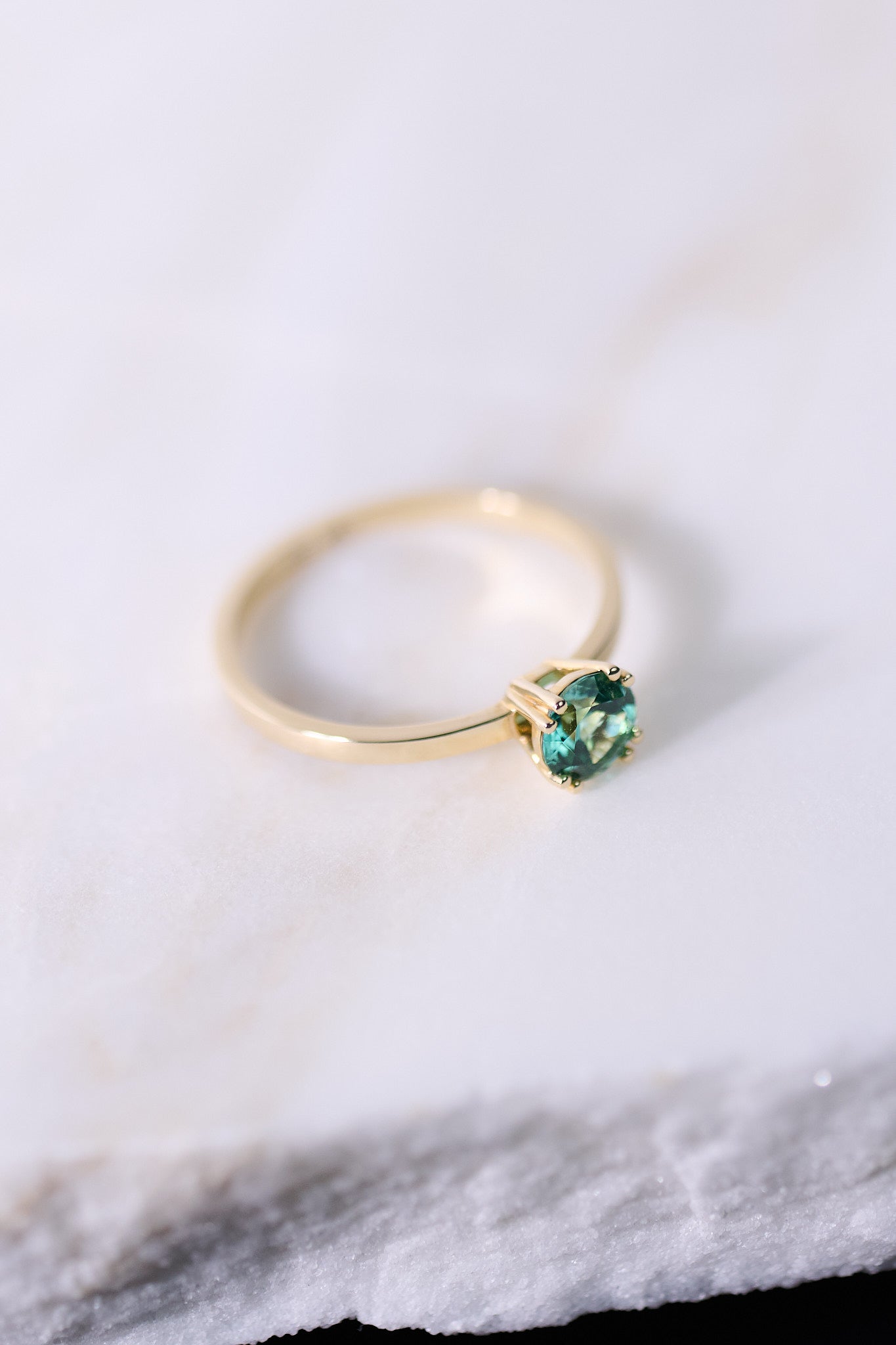 Pierścionek złoty z turmalinem B One N°34 - BELLER: Official Online Store & Luxury Jewelry Atelier