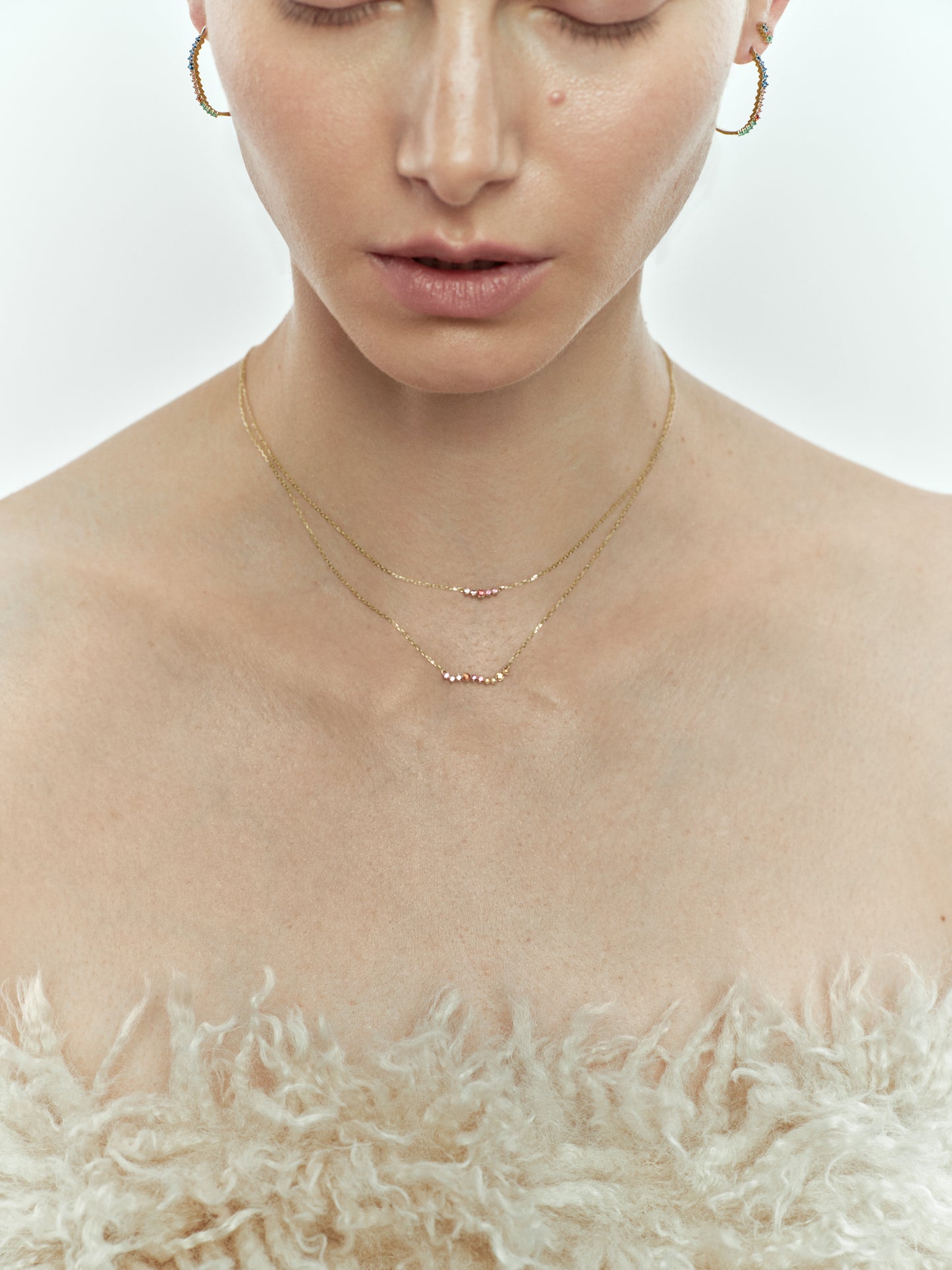 Naszyjnik złoty Witraż krakowski N°1 - BELLER: Official Online Store & Luxury Jewelry Atelier