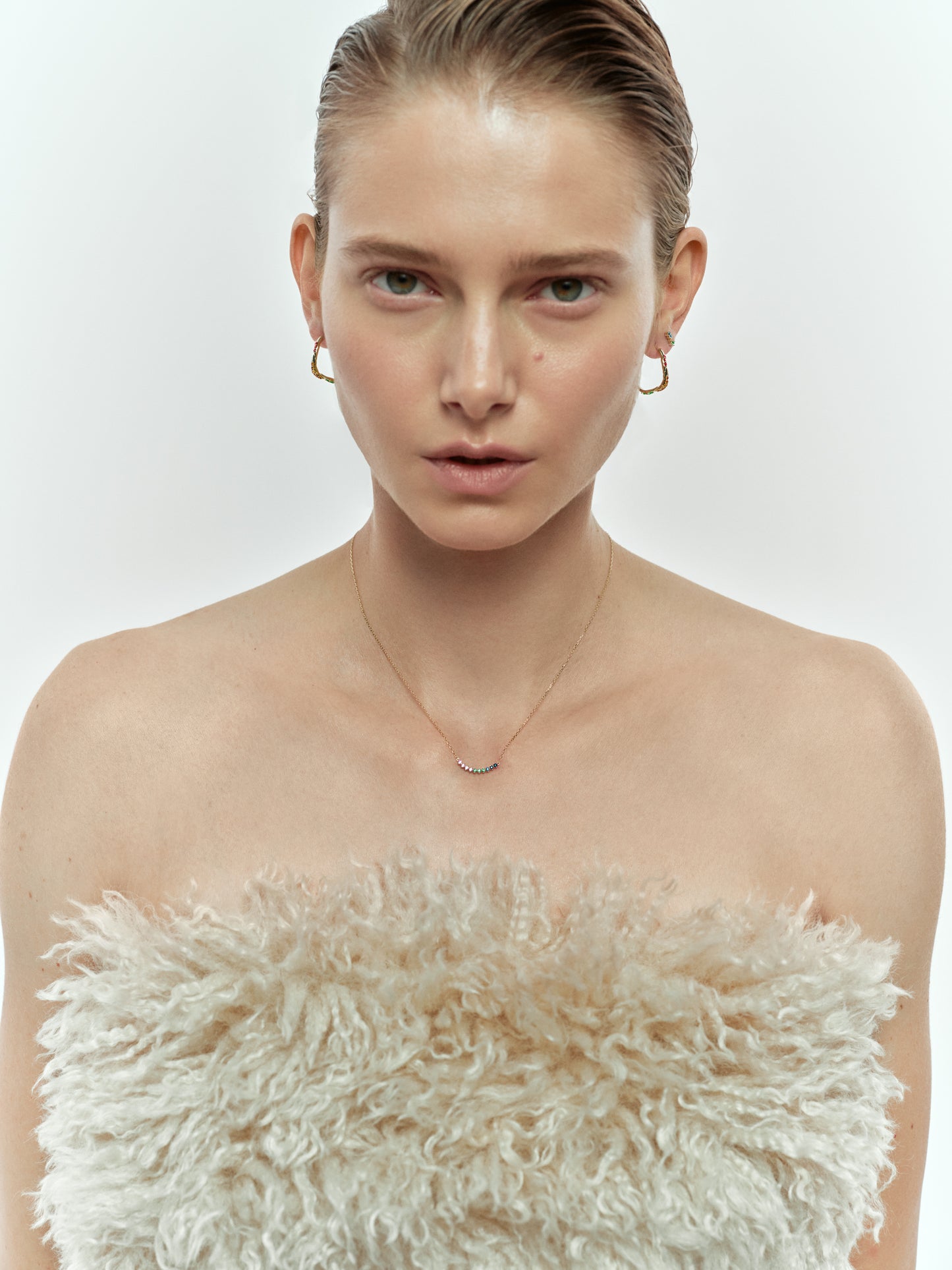 Kolczyki złote Witraż krakowski N°3 - BELLER: Official Online Store & Luxury Jewelry Atelier