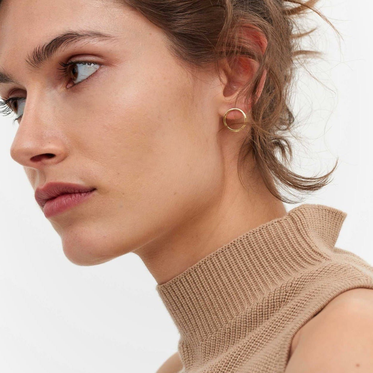 Kolczyki złote Raw N°12 - BELLER: Official Online Store & Luxury Jewelry Atelier