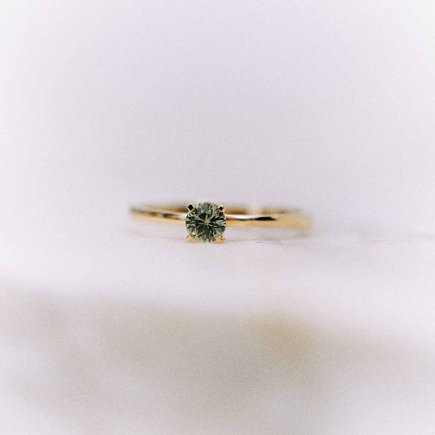 Pierścionek złoty z szafirem B One N°16 - BELLER: Official Online Store & Luxury Jewelry Atelier