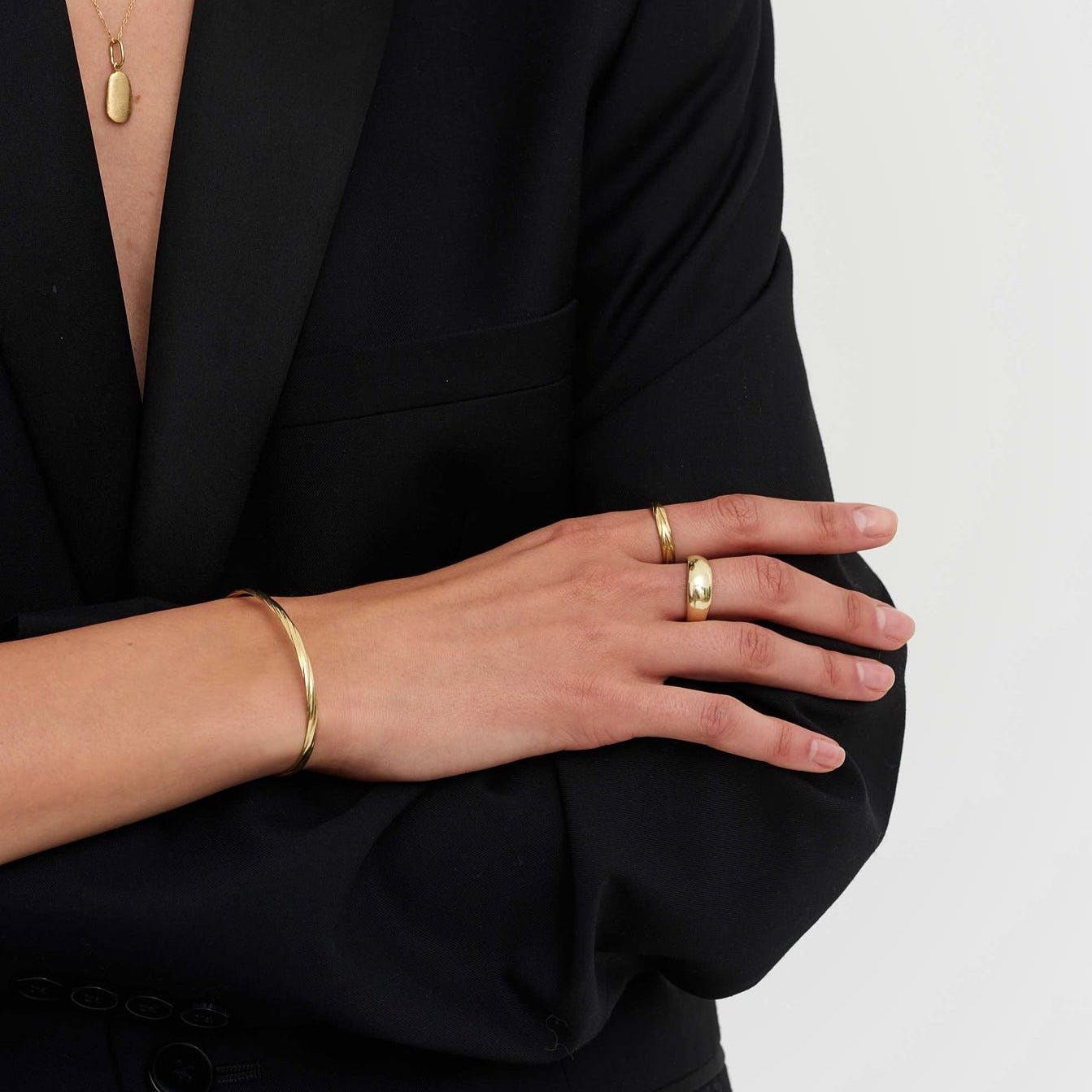 Pierścionek złoty Twirl N°2 - BELLER: Official Online Store & Luxury Jewelry Atelier