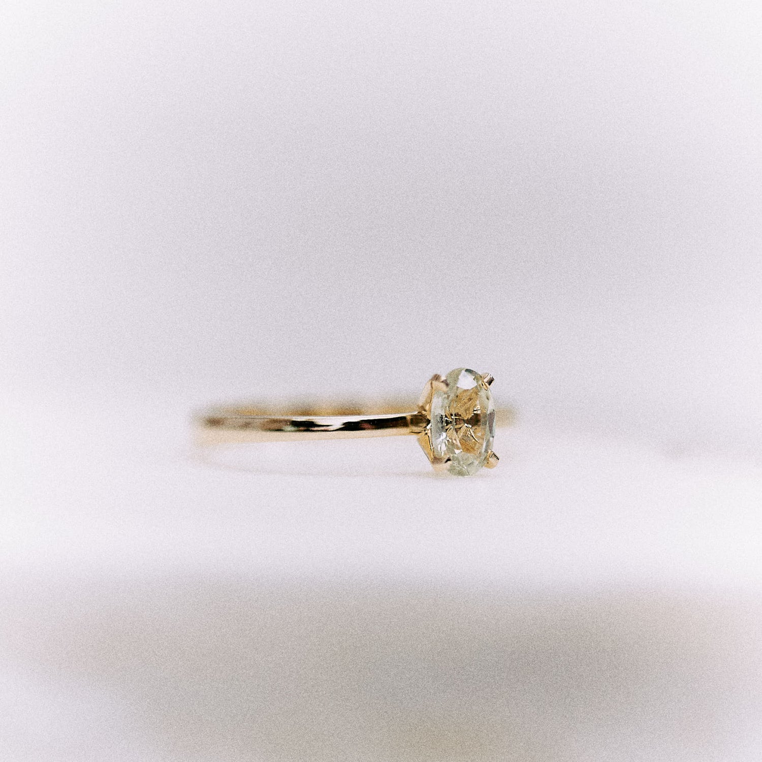 Pierścionek złoty z szafirem B One N°18 - BELLER: Official Online Store & Luxury Jewelry Atelier