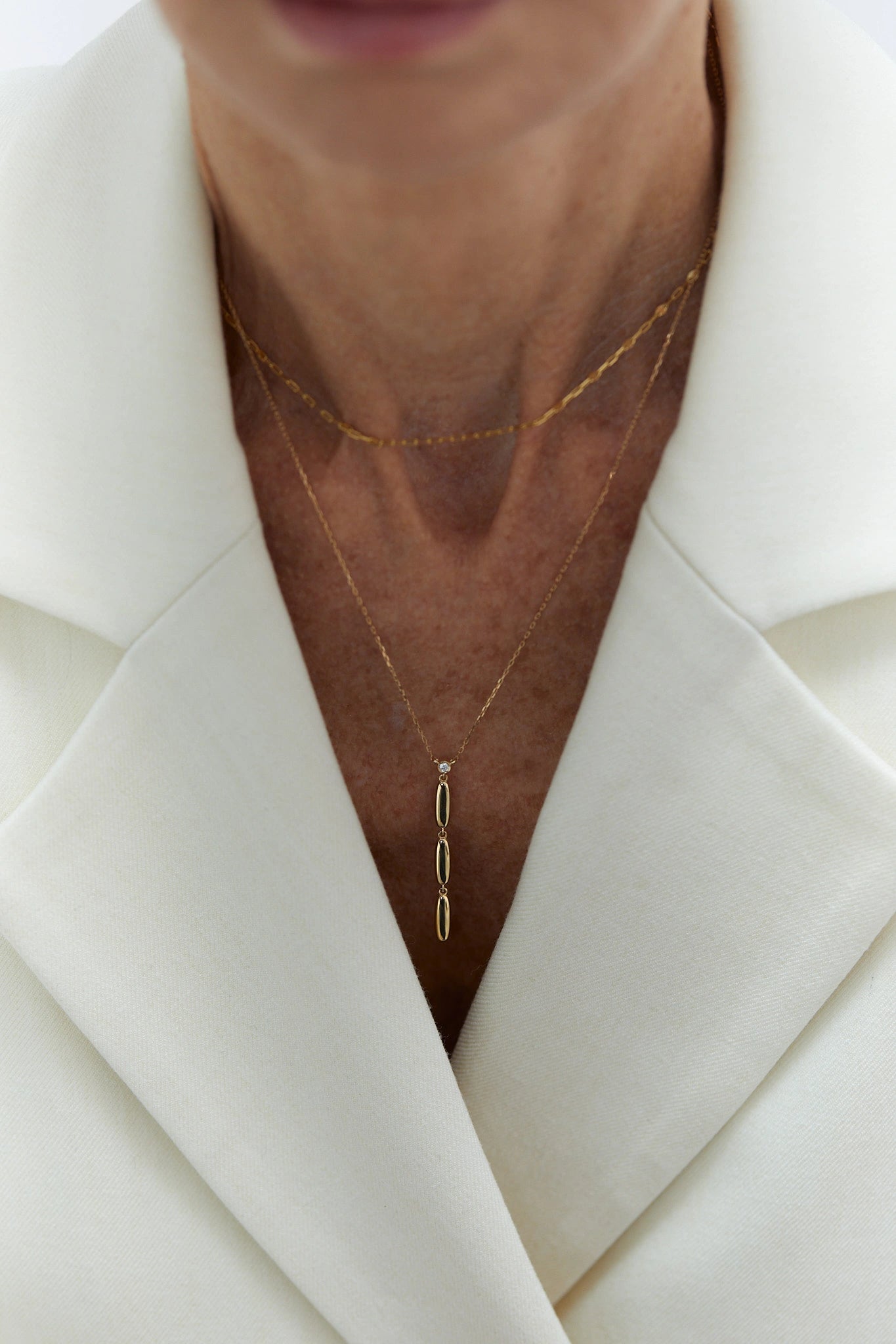 Naszyjnik złoty Cube N°2 - BELLER: Official Online Store & Luxury Jewelry Atelier