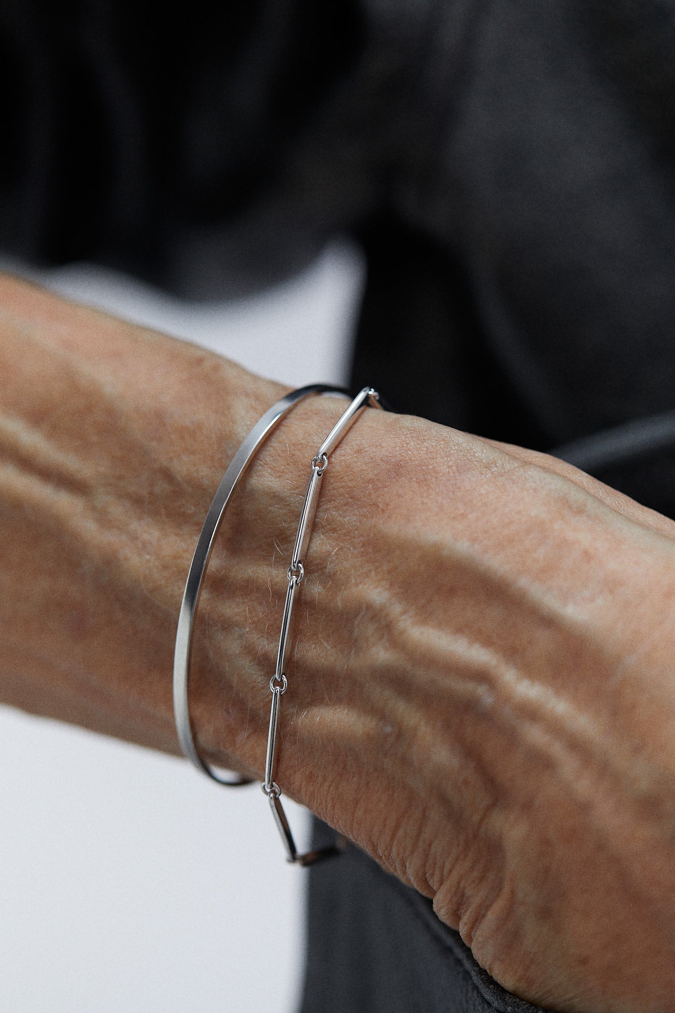 Bransoletka srebrna Raw N°1 - BELLER: Official Online Store & Luxury Jewelry Atelier