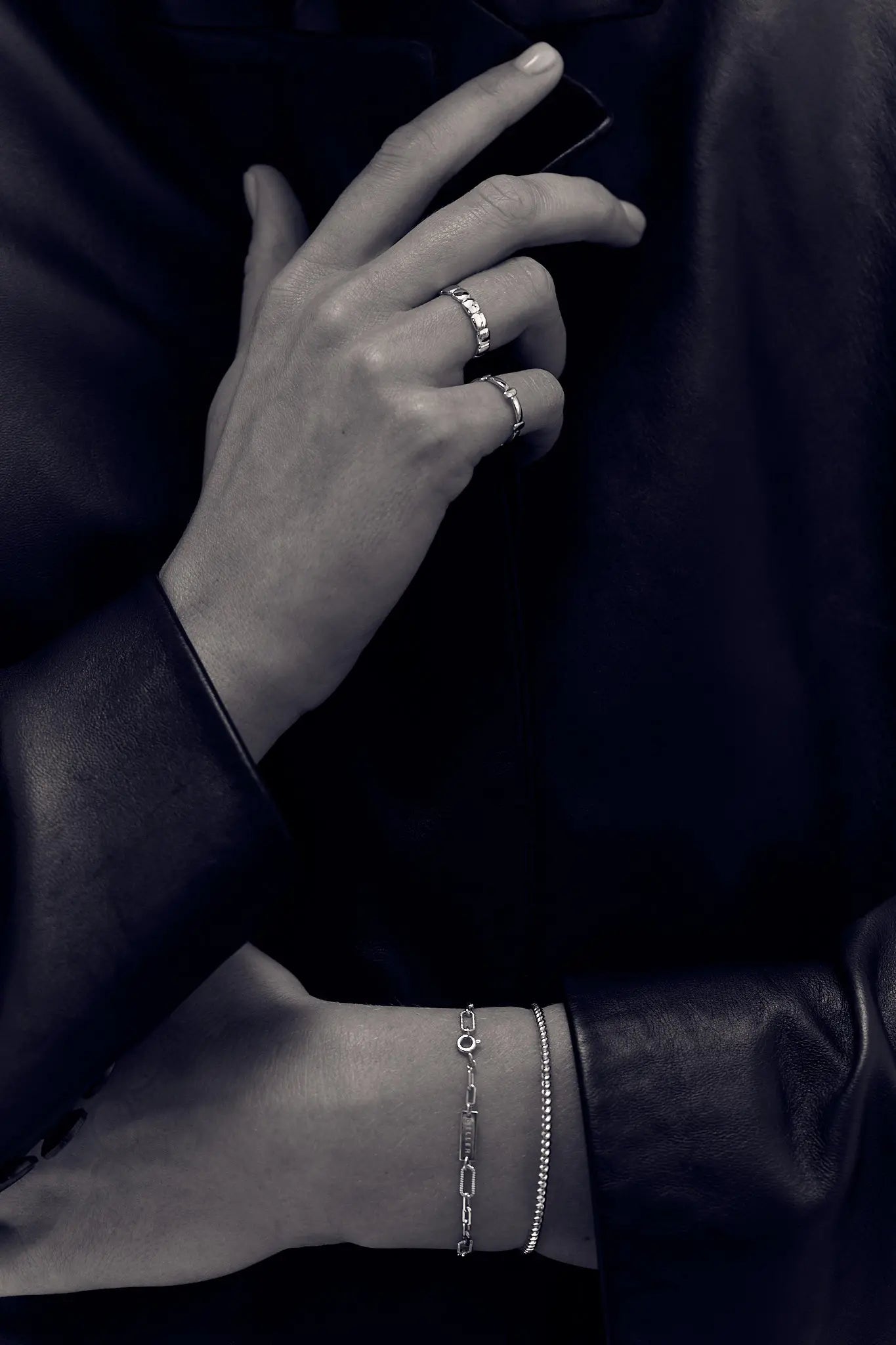 Bransoletka srebrna Elements N°8 - BELLER: Official Online Store & Luxury Jewelry Atelier