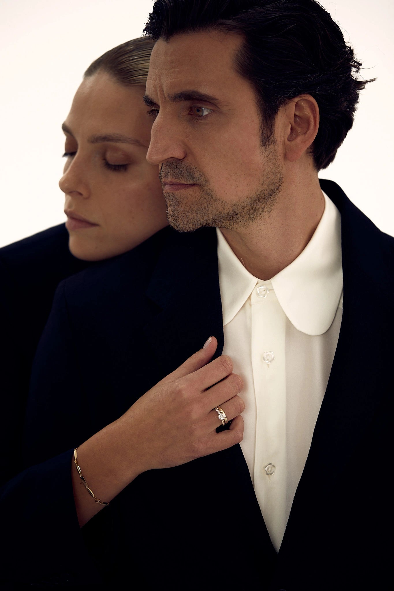 Obrączka złota z brylantami D - E VVS1 Soulmate N°2 - BELLER: Official Online Store & Luxury Jewelry Atelier