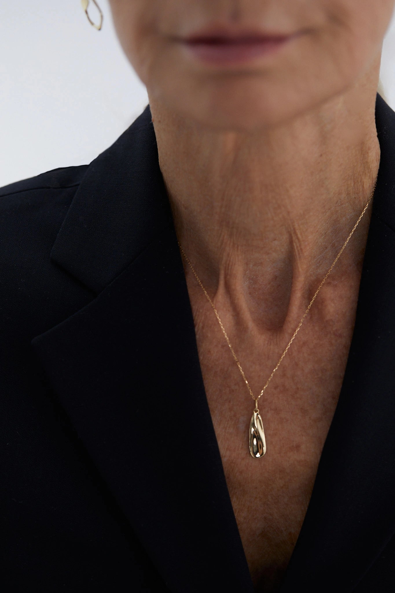 Zawieszka złota Liquid N°2 - BELLER: Official Online Store & Luxury Jewelry Atelier