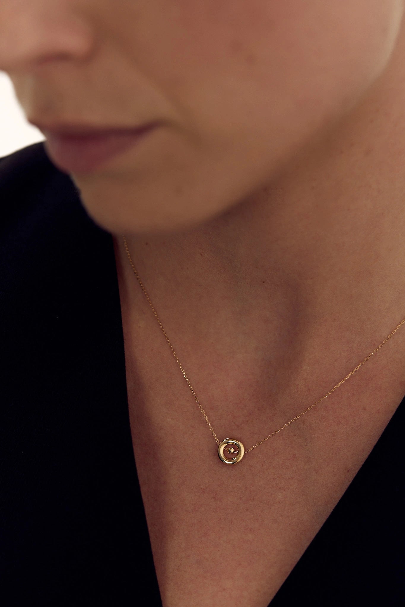 Naszyjnik złoty Cube N°1 - BELLER: Official Online Store & Luxury Jewelry Atelier