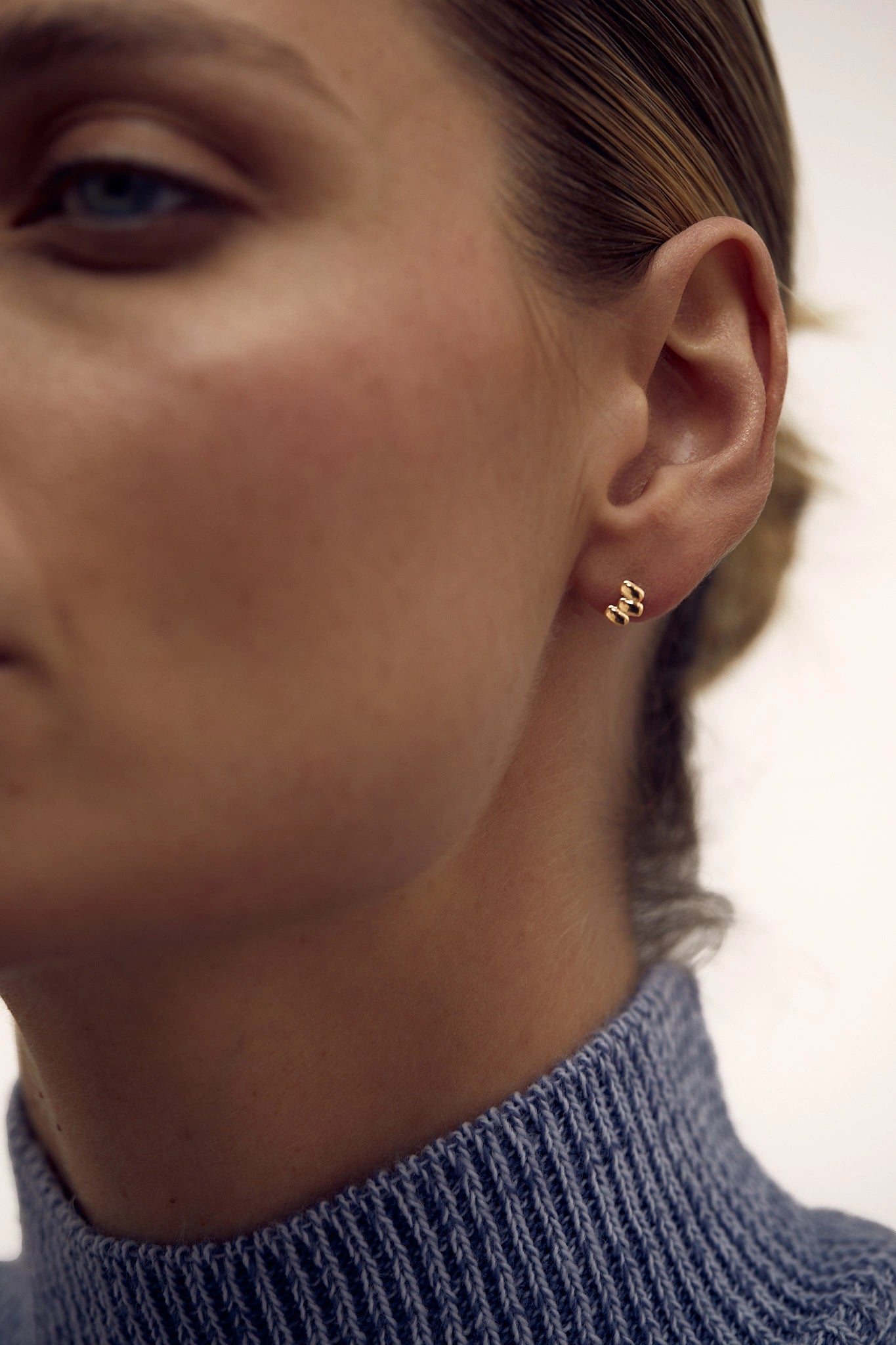 Kolczyki złote Cube N°3 - BELLER: Official Online Store & Luxury Jewelry Atelier