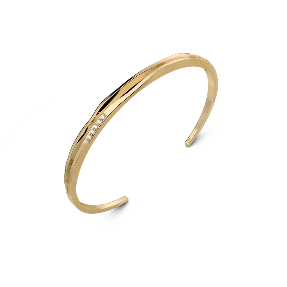 Bransoletka złota On the edge N°1 - BELLER: Official Online Store & Luxury Jewelry Atelier