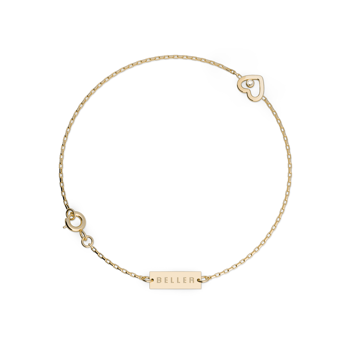Bransoletka złota Minimal N°2 - BELLER: Official Online Store & Luxury Jewelry Atelier