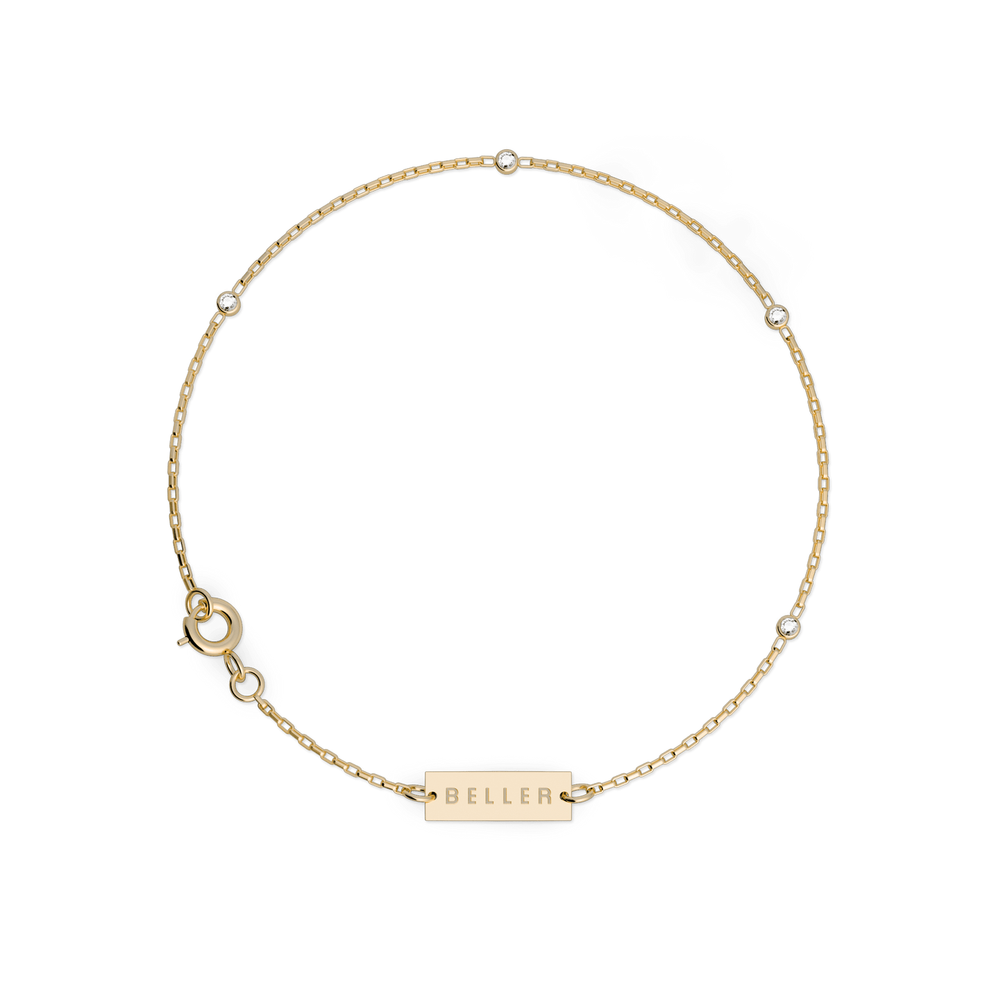 Bransoletka złota Minimal N°3 - BELLER: Official Online Store & Luxury Jewelry Atelier