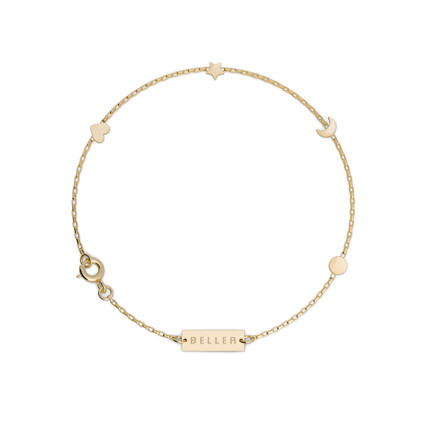 Bransoletka złota Minimal N°4 - BELLER: Official Online Store & Luxury Jewelry Atelier