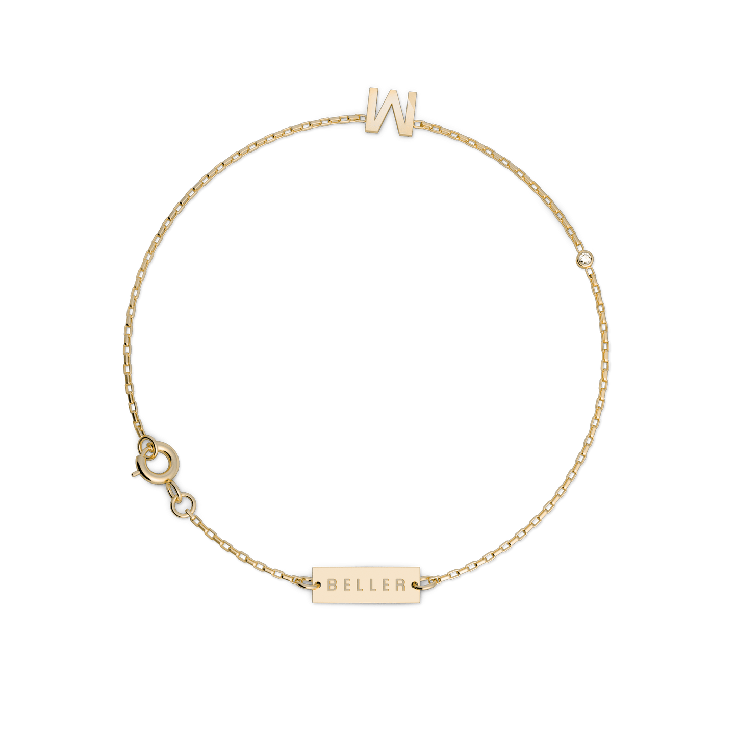 Bransoletka złota Minimal N°7 - BELLER: Official Online Store & Luxury Jewelry Atelier