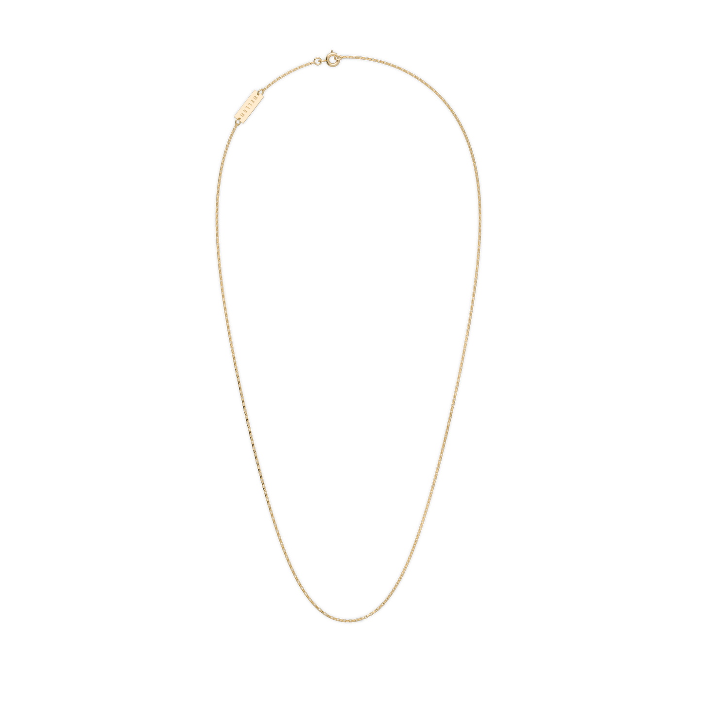 Naszyjnik złoty Minimal N°8 - BELLER: Official Online Store & Luxury Jewelry Atelier
