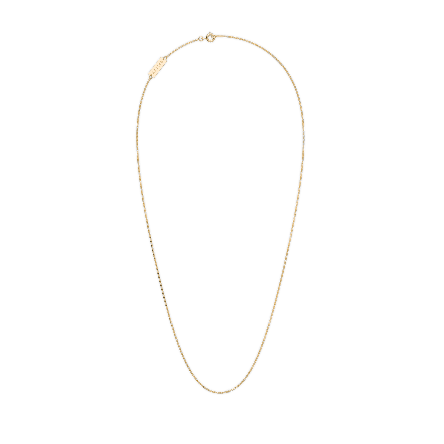 Naszyjnik złoty Minimal N°8 - BELLER: Official Online Store & Luxury Jewelry Atelier
