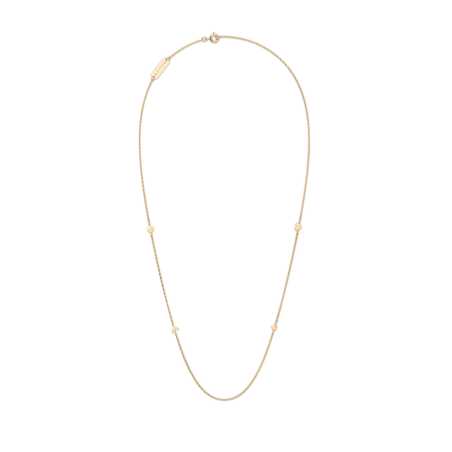 Naszyjnik złoty Minimal N°4 - BELLER: Official Online Store & Luxury Jewelry Atelier