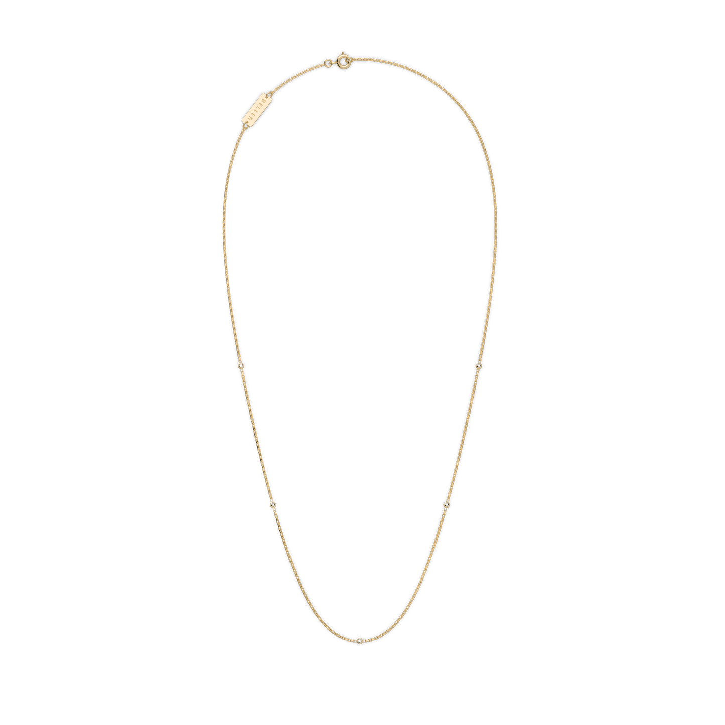 Naszyjnik złoty Minimal N°5 - BELLER: Official Online Store & Luxury Jewelry Atelier