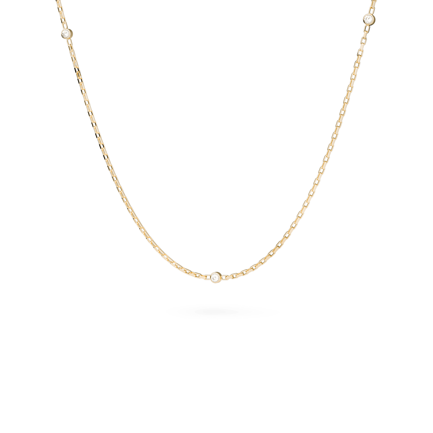 Naszyjnik złoty Minimal N°5 - BELLER: Official Online Store & Luxury Jewelry Atelier