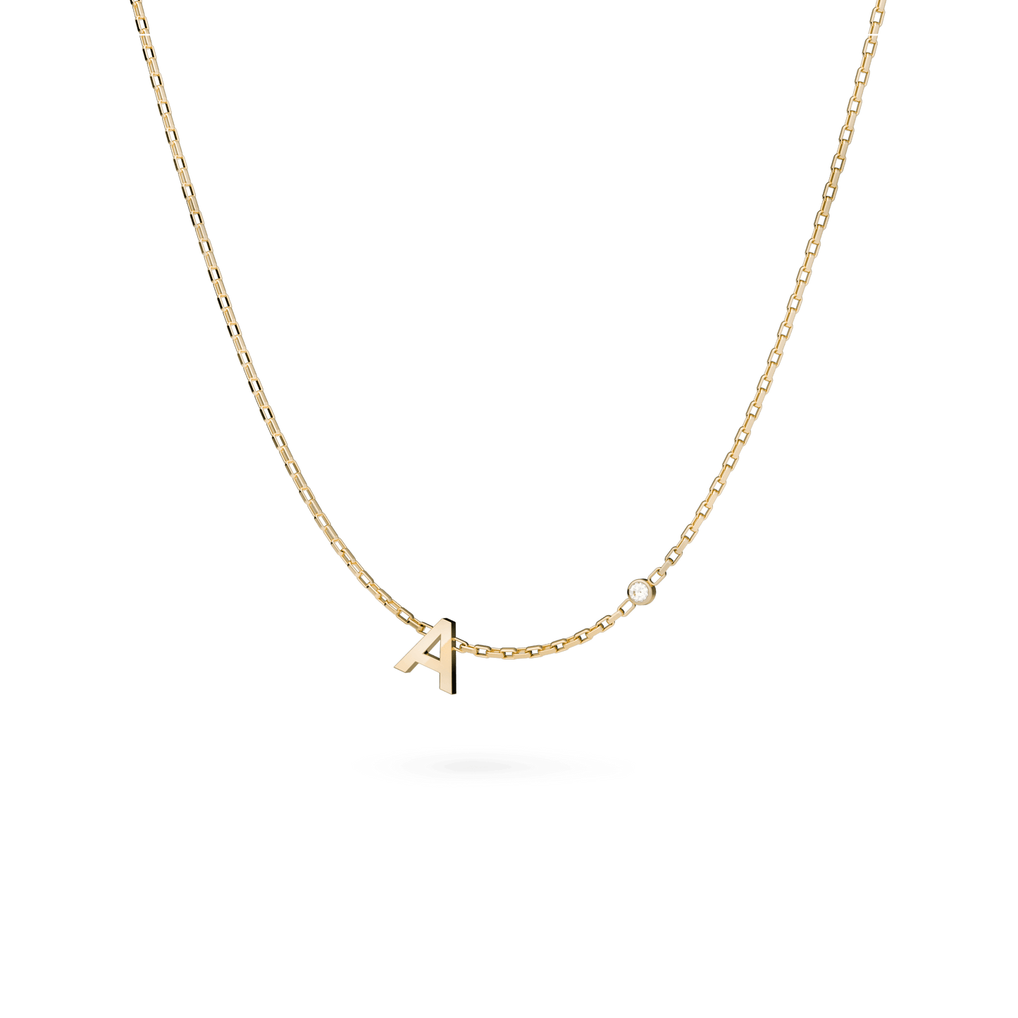 Naszyjnik złoty Minimal N°7 - BELLER: Official Online Store & Luxury Jewelry Atelier