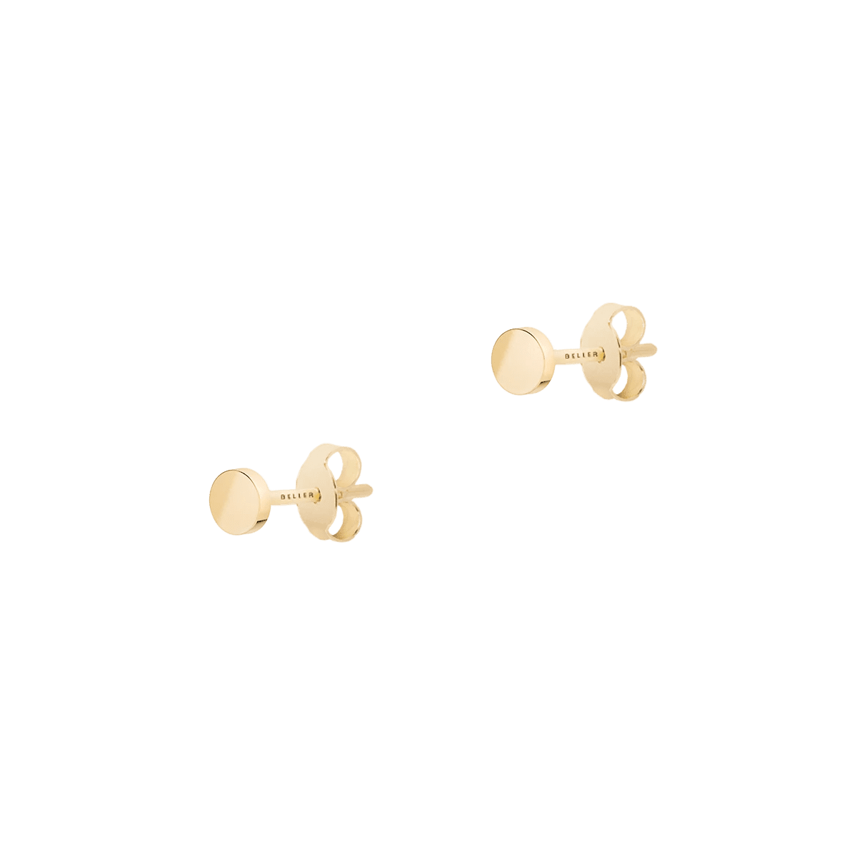 Kolczyki złote Minimal N°2 - BELLER: Official Online Store & Luxury Jewelry Atelier