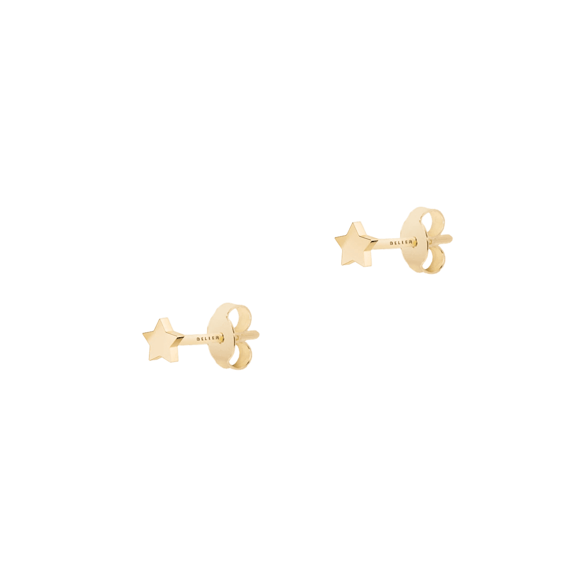 Kolczyki złote Minimal N°4 - BELLER: Official Online Store & Luxury Jewelry Atelier
