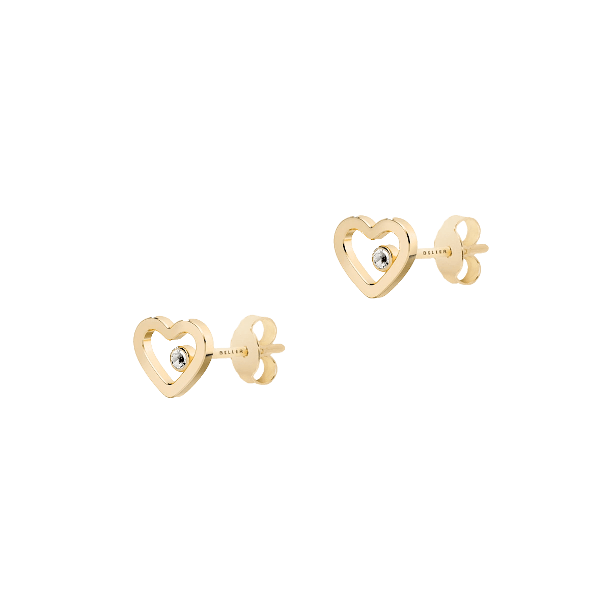Kolczyki złote Minimal N°5 - BELLER: Official Online Store & Luxury Jewelry Atelier