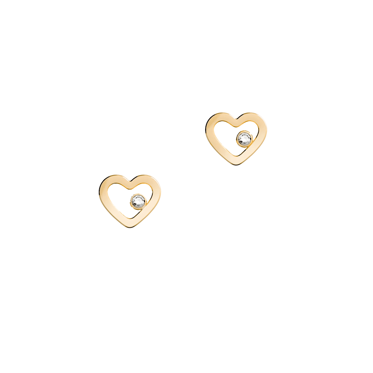 Kolczyki złote Minimal N°5 - BELLER: Official Online Store & Luxury Jewelry Atelier