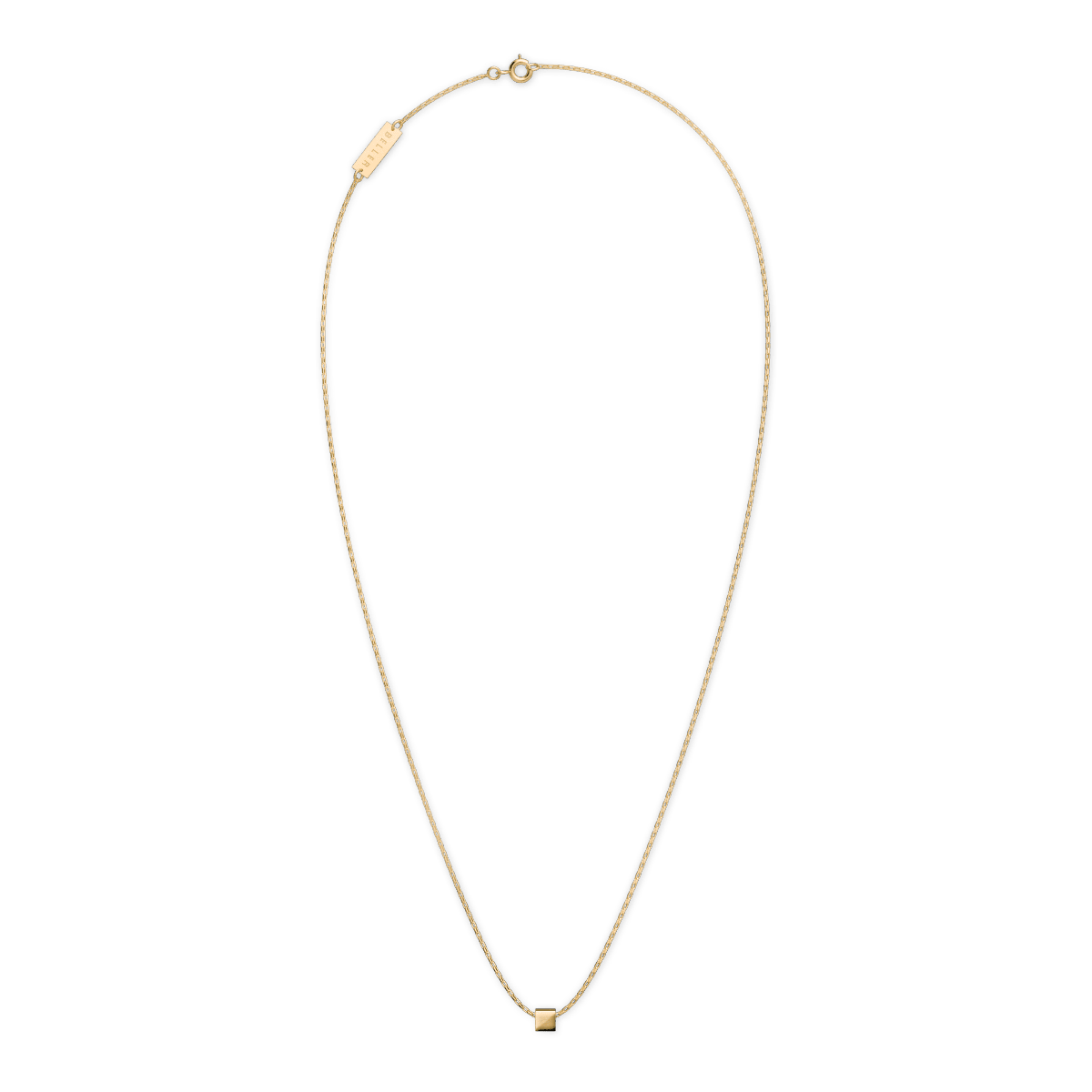 Zawieszka złota Minimal N°2 - BELLER: Official Online Store & Luxury Jewelry Atelier