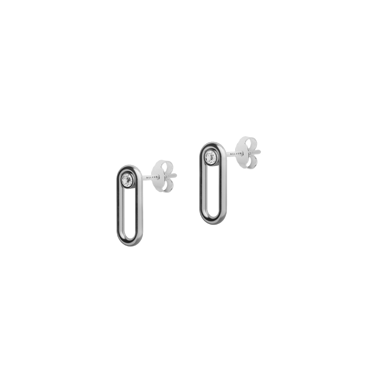 Kolczyki srebrne Elements N°1 - BELLER: Official Online Store & Luxury Jewelry Atelier