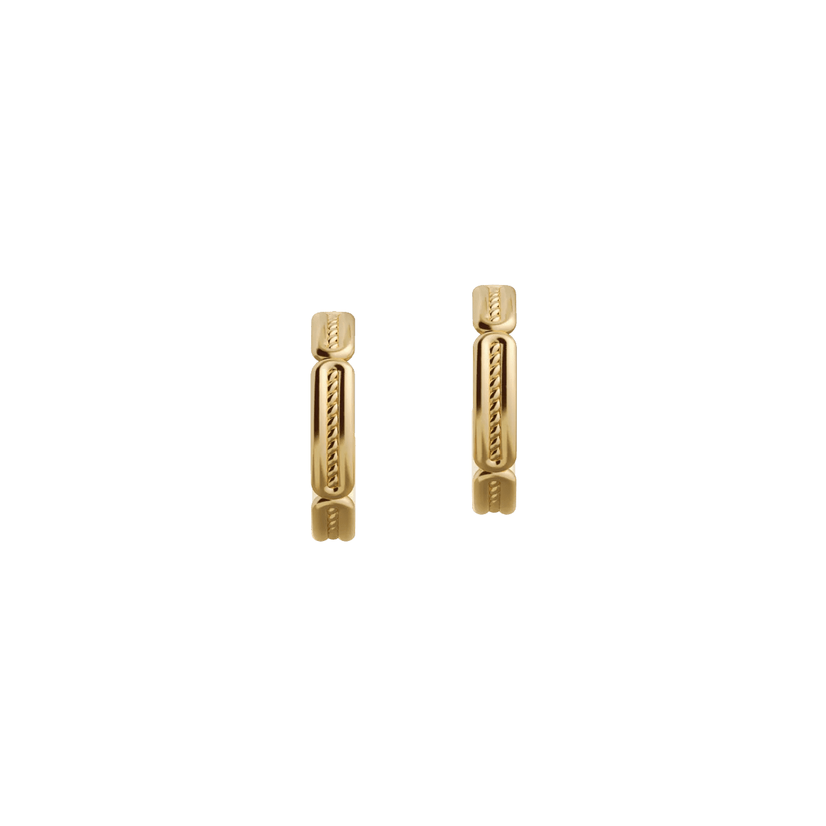 Kolczyki złote Elements N°6 - BELLER: Official Online Store & Luxury Jewelry Atelier