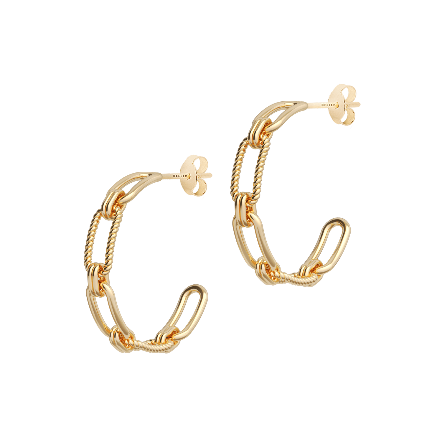 Kolczyki złote Elements N°9 - BELLER: Official Online Store & Luxury Jewelry Atelier