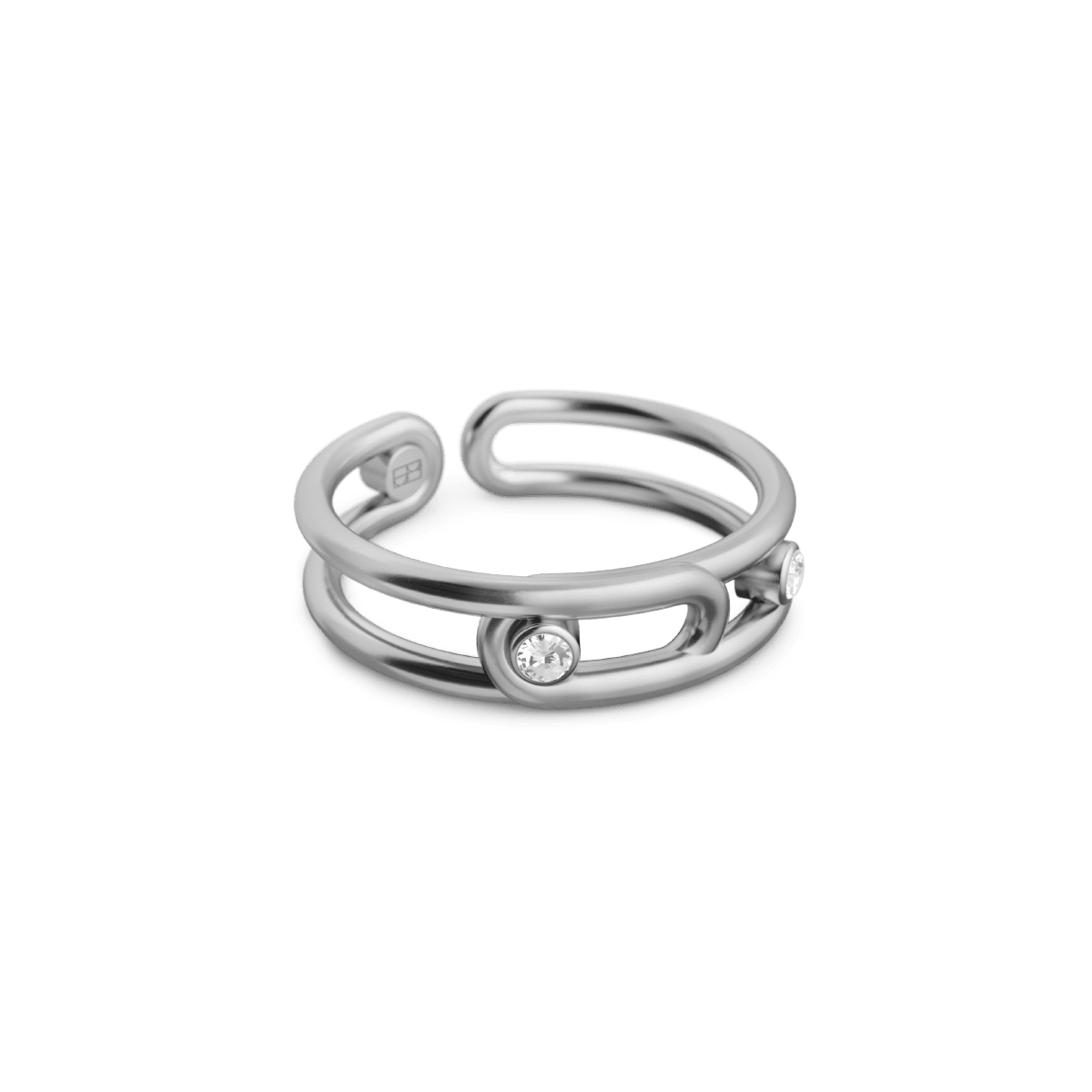 Pierścionek srebrny Elements N°8 - BELLER: Official Online Store & Luxury Jewelry Atelier