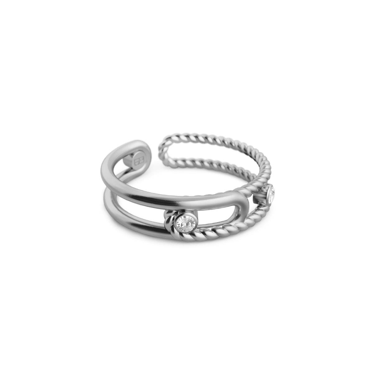 Pierścionek srebrny Elements N°9 - BELLER: Official Online Store & Luxury Jewelry Atelier