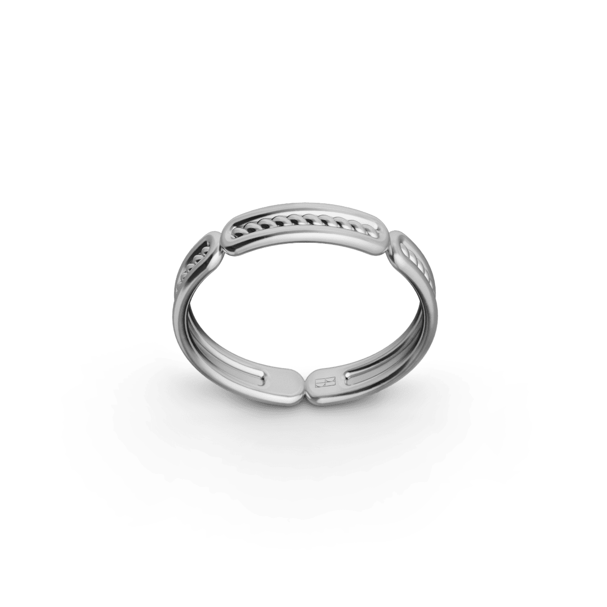 Pierścionek srebrny Elements N°6 - BELLER: Official Online Store & Luxury Jewelry Atelier