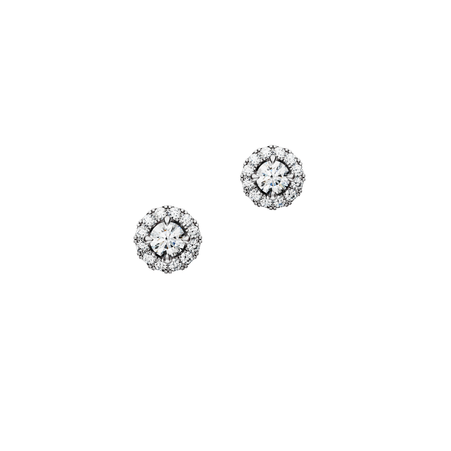 Złote kolczyki BELLER Bridal N°9, złoto 585/750, ręcznie robiona biżuteria z naturalnymi brylantami
