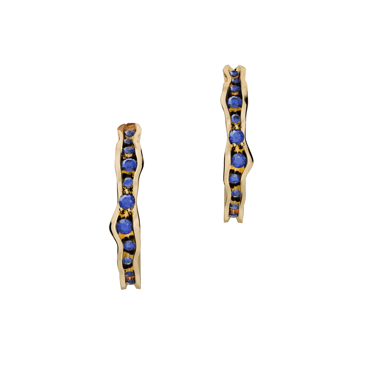 Kolczyki złote On the edge N°4 - BELLER: Official Online Store & Luxury Jewelry Atelier