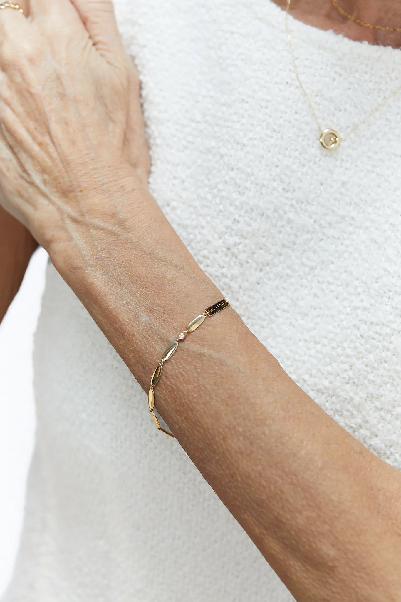 Bransoletka złota Cube N°3 - BELLER: Official Online Store & Luxury Jewelry Atelier