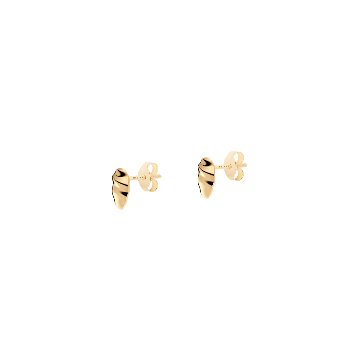 Kolczyki złote Liquid N°13 - BELLER: Official Online Store & Luxury Jewelry Atelier