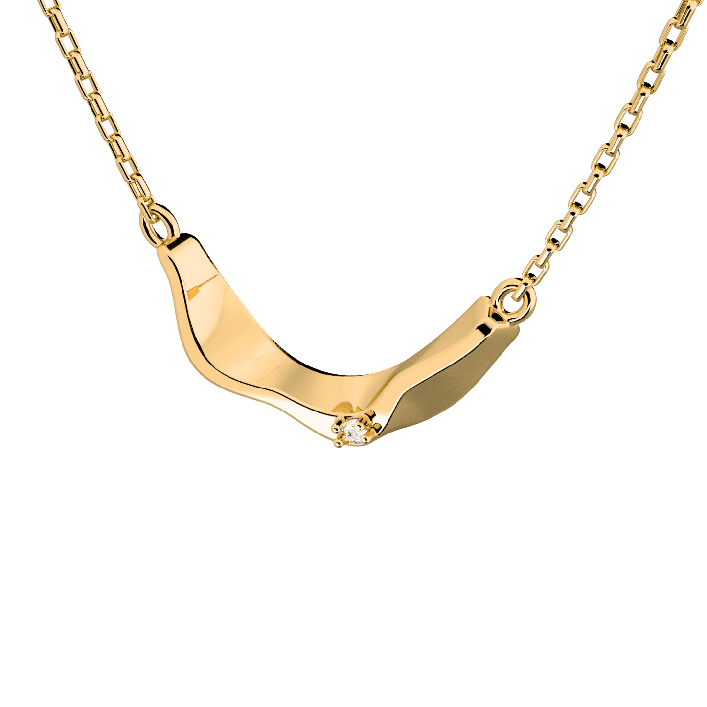 Naszyjnik złoty On the edge N°1 - BELLER: Official Online Store & Luxury Jewelry Atelier