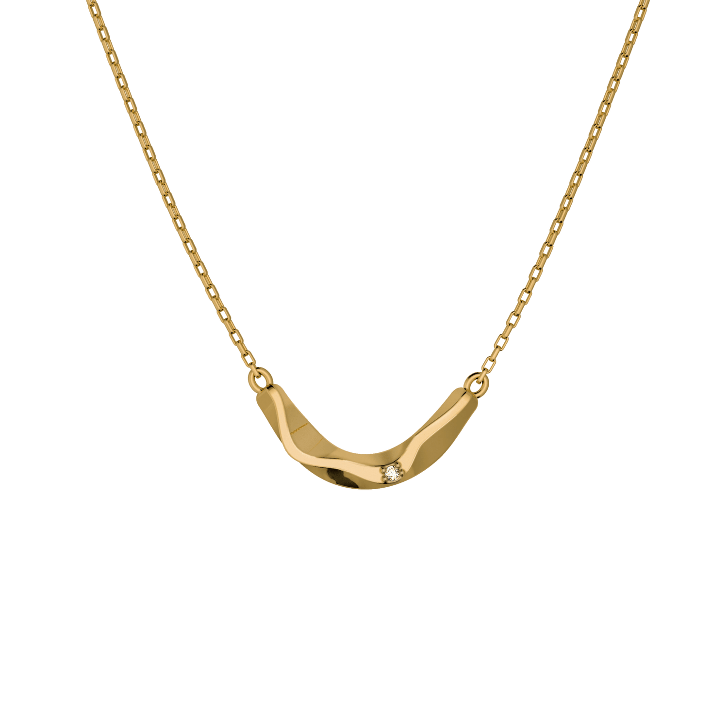 Naszyjnik złoty On the edge N°1 - BELLER: Official Online Store & Luxury Jewelry Atelier