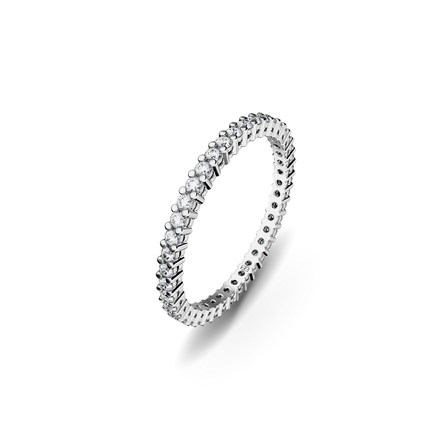 Złota obrączka BELLER Bridal N°6, złoto 585/750, ręcznie robiona biżuteria z naturalnymi brylantami