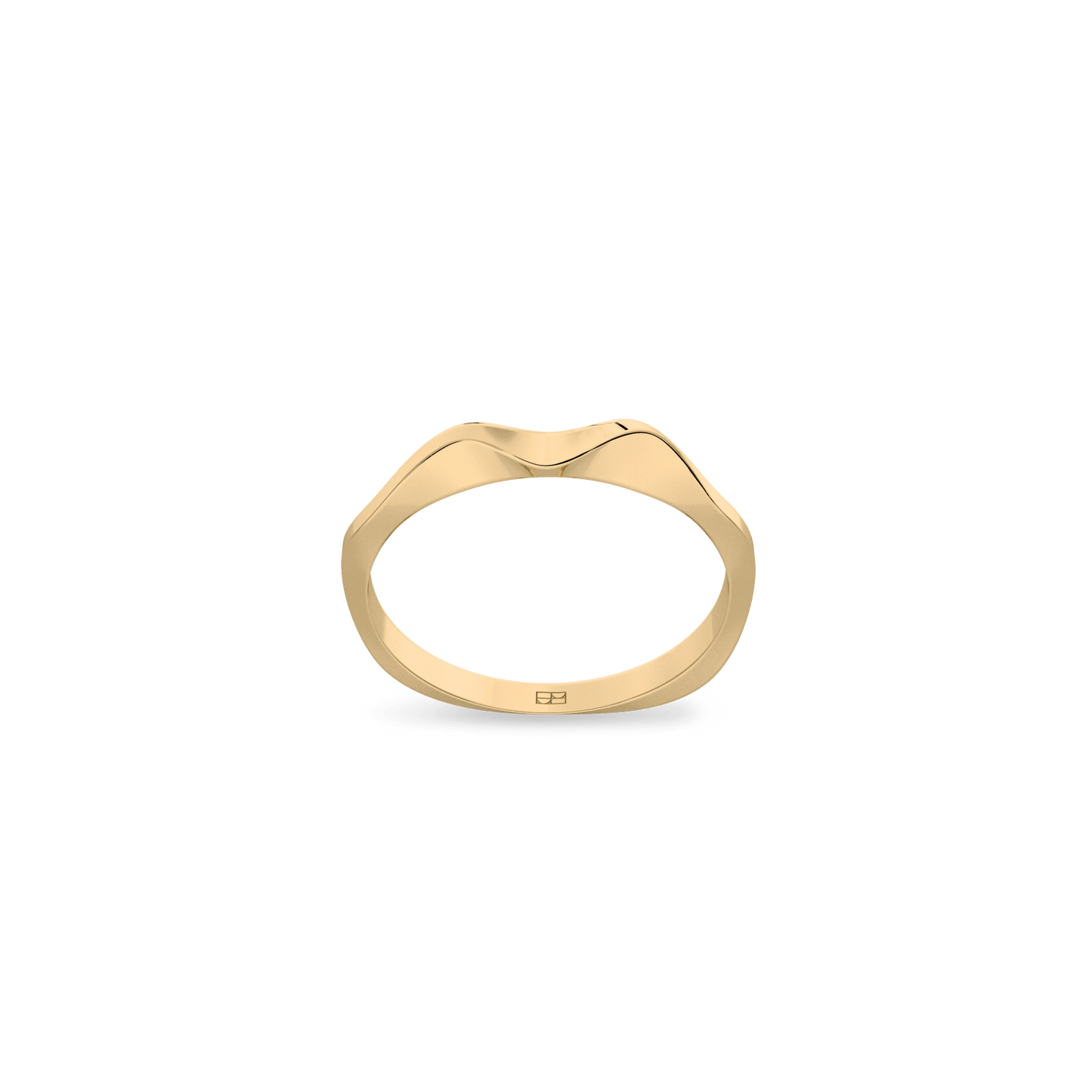 Pierścionek złoty On the edge N°5 - BELLER: Official Online Store & Luxury Jewelry Atelier