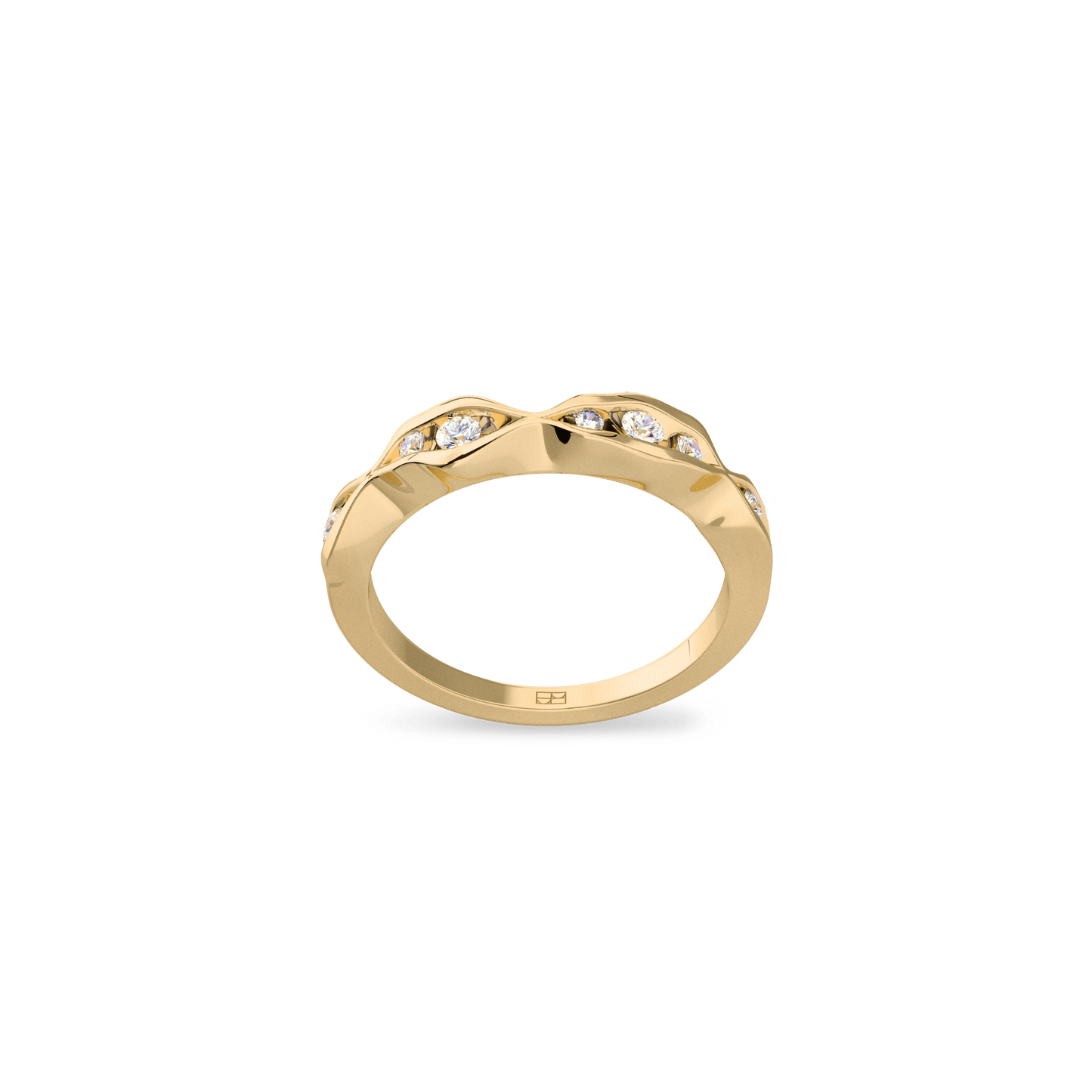 Pierścionek złoty On the edge N°11 - BELLER: Official Online Store & Luxury Jewelry Atelier